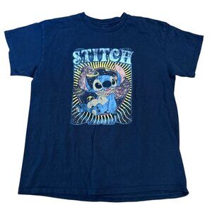 Disney Stitch Graphic T-Shirt Womens Large